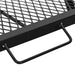 Opvouwbare Camping Grill Zwart 58 x 31 x 2 cm Legeringen Staal