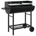 Houtskoolgrill 96,5 x 42,5 x 88,5 cm Zwart