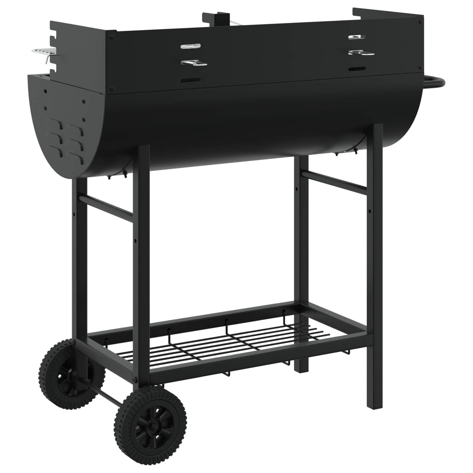 Houtskoolgrill 96,5 x 42,5 x 88,5 cm Zwart