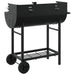 Houtskoolgrill 96,5 x 42,5 x 88,5 cm Zwart