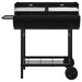 Houtskoolgrill 96,5 x 42,5 x 88,5 cm Zwart