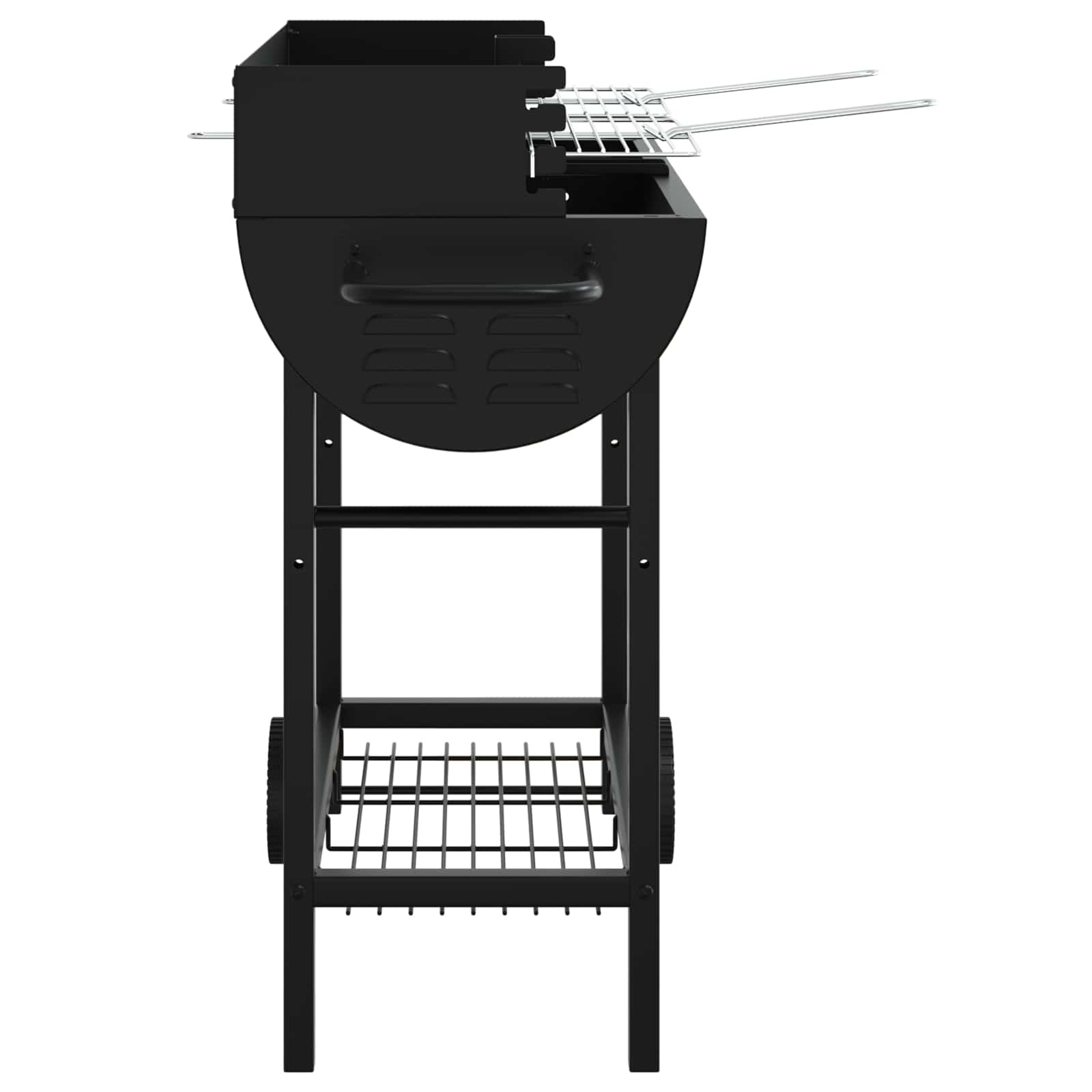 Houtskoolgrill 96,5 x 42,5 x 88,5 cm Zwart