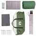 Gezinstent met dak Groen 320 x 210 x 180 cm Polyester