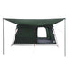 Gezinstent met dak Legergroen 320 x 210 x 180 cm Polyester