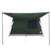 Gezinstent met dak Legergroen 380 x 260 x 190 cm Polyester