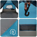 Gezinstent 10-persoons Blauw Polyester en staal
