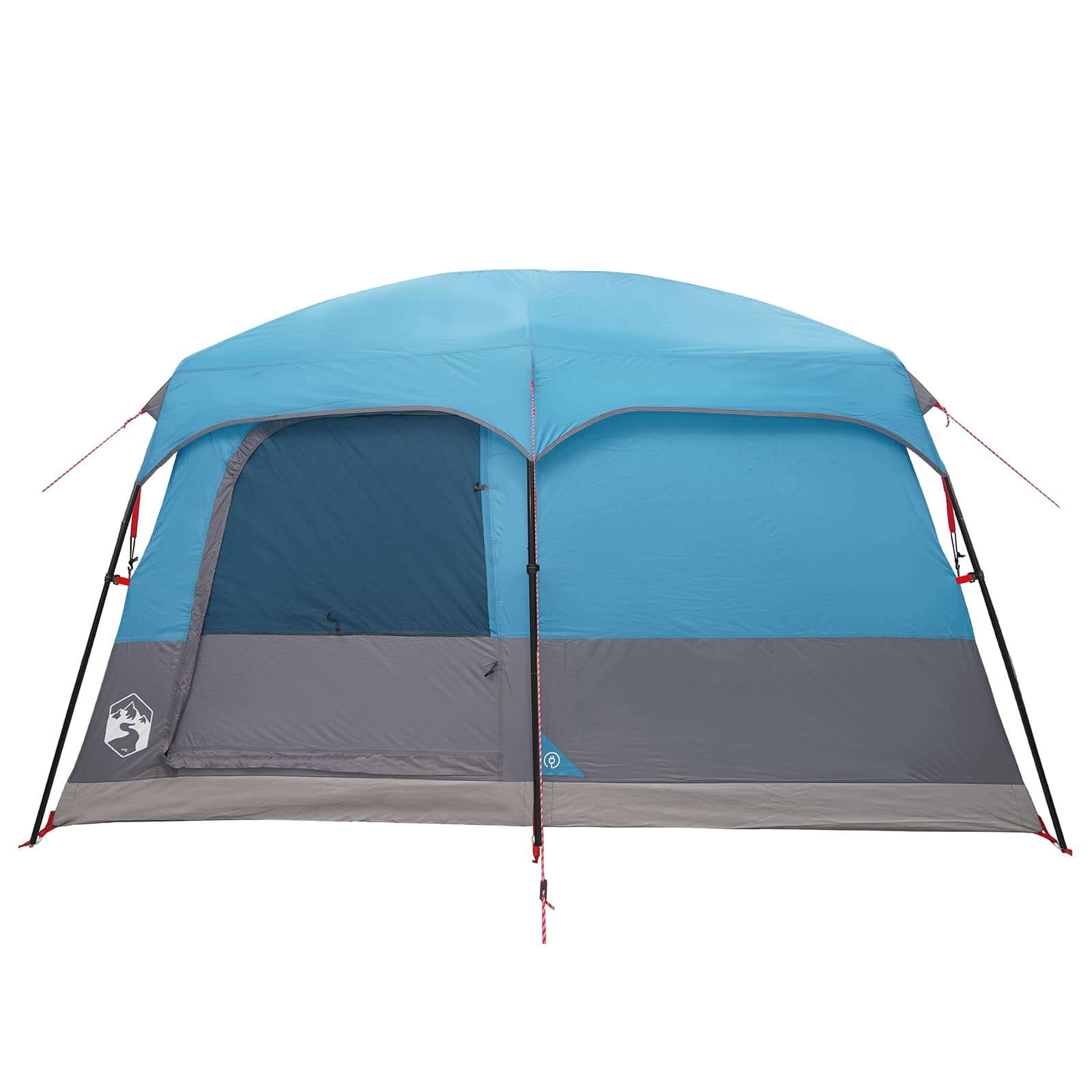 Gezinstent 10-persoons Blauw Polyester en staal
