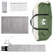 Huisje Tent met dak Groen 210 x 210 x 138 cm Polyester