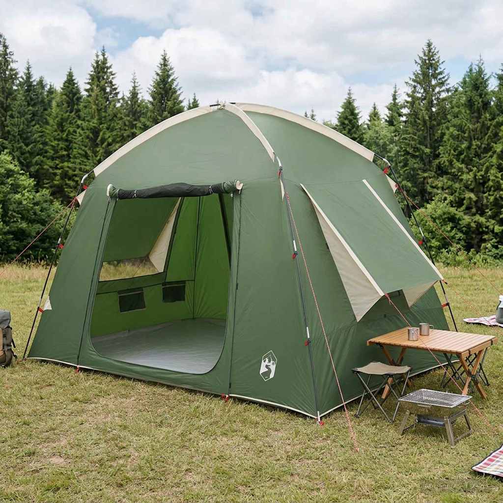 Huisje Tent met dak Groen 210 x 210 x 138 cm Polyester