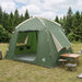 Huisje Tent met dak Groen 210 x 210 x 138 cm Polyester