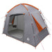 Huisje Tent Grijs en Oranje 210 x 210 x 138 cm Polyester