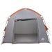 Huisje Tent Grijs en Oranje 210 x 210 x 138 cm Polyester