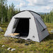 Huisje Tent met dak Wit Blackout 210 x 210 x 138 cm Polyester