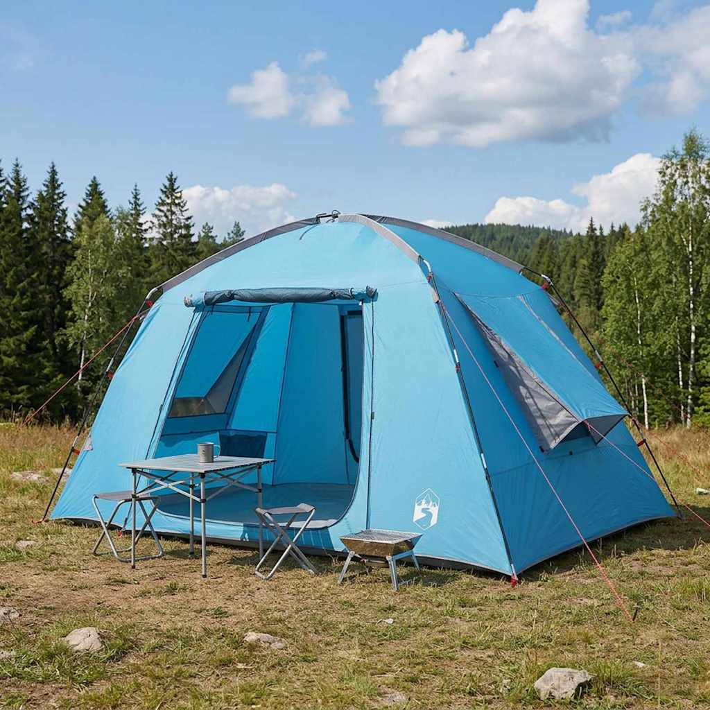 Huisje Tent met dak Blauw 300 x 210 x 156 cm Polyester
