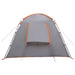 Huisje Tent Grijs en Oranje 300 x 210 x 156 cm Polyester