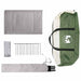 Huisje Tent met dak Groen 400 x 210 x 180 cm Polyester