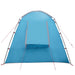 Huisje Tent met dak Blauw 400 x 210 x 180 cm Polyester