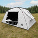 Huisje Tent met dak Wit Blackout 400 x 210 x 180 cm Polyester