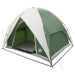 Camping Tent met Regenhoes Waterdicht Groen 245 x 245 x 149 cm