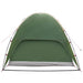 Camping Tent met Regenhoes Waterdicht Groen 245 x 245 x 149 cm