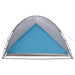 Camping Tent met Regenhoes Waterdicht Blauw 245 x 245 x 149 cm