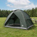 Camping Tent met Regenhoes Waterdicht Koepel Legergroen