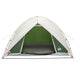 Camping Tent met Regenhoes Waterdicht Koepel Groen 4-persoons