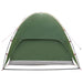 Camping Tent met Regenhoes Waterdicht Koepel Groen 4-persoons