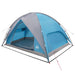 Camping Tent met Regenhoes Waterdicht Blauw 310 x 245 x 160 cm