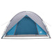 Camping Tent met Regenhoes Waterdicht Blauw 310 x 245 x 160 cm