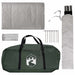 Camping Tent met Regenhoes Waterdicht Koepel Legergroen