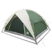Camping Tent met Regenhoes Waterdicht Groen 360 x 245 x 185 cm