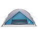 Camping Tent met Regenhoes Waterdicht Blauw 360 x 245 x 185 cm