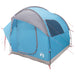 Autotent met dak Blauw 239 x 210 x 210 cm Polyester en staal