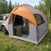 Autotent Grijs en Oranje 239 x 210 x 210 cm Polyester en staal