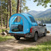 Autotent met dak Blauw 200 x 170 x 170 cm Polyester en staal