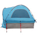 Autotent met dak Blauw 200 x 170 x 170 cm Polyester en staal