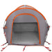 Autotent Grijs en Oranje 200 x 170 x 170 cm Polyester en staal