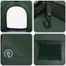 Autotent Legergroen 200 x 170 x 170 cm Polyester en staal