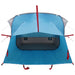 Tailgate Tent met Regenfly Waterdicht Blauw 250 x 250 x 220 cm