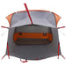 Tailgate Tent met Regenfly Waterdicht Grijs en Oranje