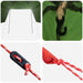 Autotent met dak Groen 308 x 215 x 220 cm Polyester en staal