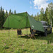 Autotent met dak Groen 308 x 215 x 220 cm Polyester en staal