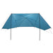 Autotent met dak Blauw 308 x 215 x 220 cm Polyester en staal