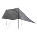 Autotent Grijs en Oranje 308 x 215 x 220 cm Polyester en staal