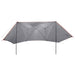Autotent Grijs en Oranje 350 x 250 cm Polyester en staal