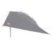 Autotent Grijs en Oranje 350 x 250 cm Polyester en staal