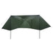 Autotent met dak Legergroen 350 x 250 cm Polyester en staal
