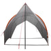 Tailgate Luifel Waterdicht Grijs en Oranje 405 x 280 x 220 cm