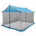 Campingzeil met gaaswanden Blauw 340 x 260 x 220 cm